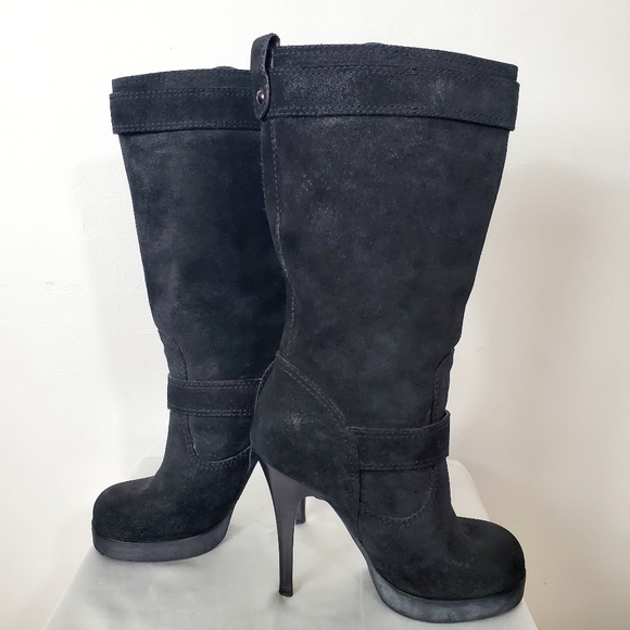 Authantic Giuseppe Zanotti Leather Mid-Calf Boots - Picture 7 of 13